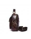 Фотография Горизонтальная мужская кожаная сумка - барсетка Vintage 20027