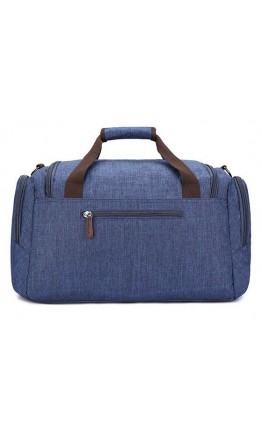 Текстильная мужская синяя дорожная сумка Vintage 20075
