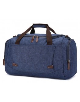Текстильная мужская синяя дорожная сумка Vintage 20075