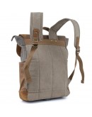Фотография Мужской рюкзак комбинированный Vintage 20113 серый