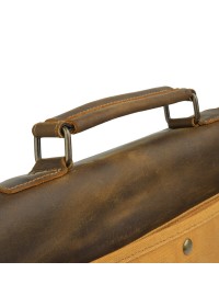 Мужская текстильно - кожаная сумка Vintage 20120