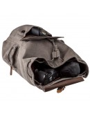 Фотография Текстильный рюкзак удобный серый Vintage 20133