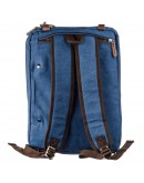 Фотография Большая текстильная синяя сумка - трансформер Vintage 20153