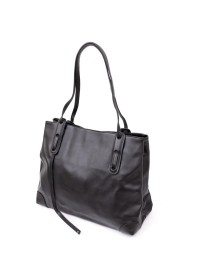 Кожаная женская черная сумка Vintage 20400