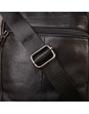 Фотография Кожаная черная сумка - барсетка Vintage 20426