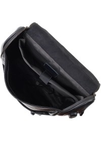 Кожаный удобный мужской рюказк Vintage 22249 черный