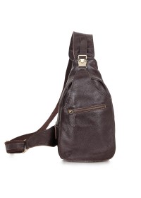 Компактный и модный коричневый мужской рюкзак 72467