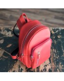 Фотография Кожаный женский красный рюкзак 24922302W-SGE