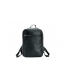 Фотография Крутой и стильный кожаный черный мужской рюкзак 73064
