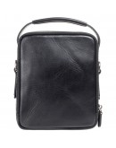 Фотография Мужская черная кожаная сумка - барсетка DESISAN - 343-101