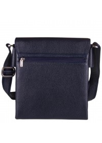 Кожаная синяя мужская сумка на плечо DESISAN 350-315