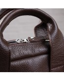 Фотография Мужская кожаная коричневая сумка формата А4 SHVIGEL 11168