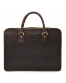 Фотография Коричневый мужской коричневый кожаный портфель Tarwa RC-4666-4lx