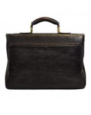 Фотография Кожаный коричневый мужской удобный портфель TONY BELLUCCI - 5015-886