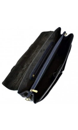 Кожаный синий мужской удобный портфель TONY BELLUCCI - 5015-894