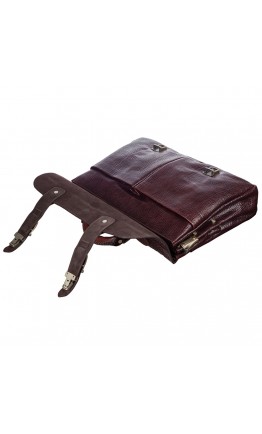 Кожаный коричневый мужской удобный портфель TONY BELLUCCI - 5015-896