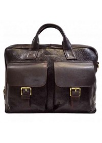 Кожаный коричневый мужской портфель TONY BELLUCCI - 5026-886