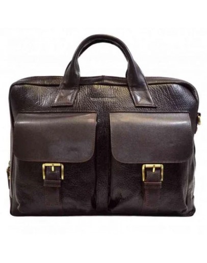 Фотография Кожаный коричневый мужской портфель TONY BELLUCCI - 5026-886