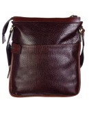 Фотография Коричневая кожаная сумка на плечо без клапана TONY BELLUCCI - 5029-896