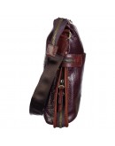 Фотография Коричневая кожаная сумка на плечо без клапана TONY BELLUCCI - 5029-896