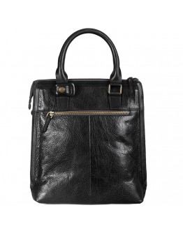 Черная кожаная вертикальная сумка на плечо - барсетка TONY BELLUCCI 5036-893
