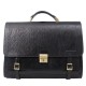 Черный кожаный мужской вместительный портфель TONY BELLUCCI - 5046-893