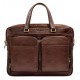 Кожаный коричневый мужской портфель TONY BELLUCCI 5048-896
