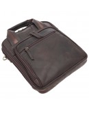 Фотография Винтажная коричневая кожаная мужская сумка - барсетка TONY BELLUCCI 5049-04