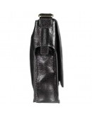 Фотография Черная кожаная фирменная вместительная сумка на плечо TONY BELLUCCI 5057-893