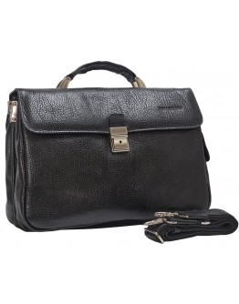 Вместительный черный фирменный мужской портфель TONY BELLUCCI - 5060-893