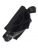 Фотография Черная мужская кожаная сумка на плечо TONY BELLUCCI - 5061-893