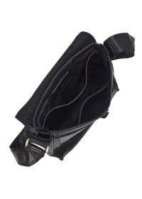 Черная мужская кожаная сумка на плечо TONY BELLUCCI - 5061-893
