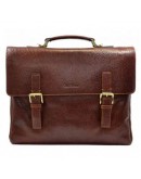 Фотография Кожаный коричневый мужской портфель TONY BELLUCCI - 5070-896