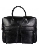 Фотография Кожаный черный мужской портфель TONY BELLUCCI - 5074-893