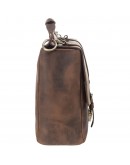 Фотография Кожаный коричневый мужской винтажный портфель TONY BELLUCCI - 5084-07