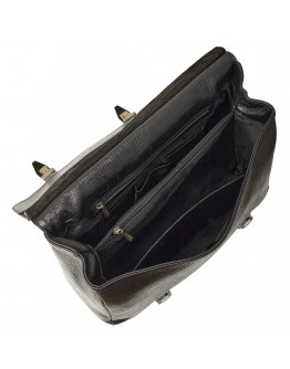 Кожаный черный мужской портфель TONY BELLUCCI - 5084-893