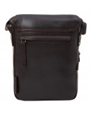 Фотография Кожаная мужская фирменная коричневая сумка на плечо TONY BELLUCCI - 5086-04