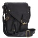 Черная кожаная мужская сумка на плечо TONY BELLUCCI - 5086-101