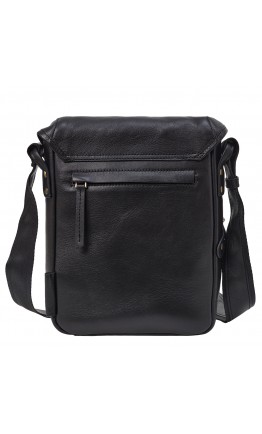 Черная кожаная мужская сумка на плечо TONY BELLUCCI - 5086-101