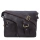 Кожаная вместительная коричневая мужская сумка на плечо TONY BELLUCCI - 5087-4