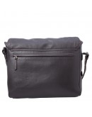 Фотография Кожаная вместительная коричневая мужская сумка на плечо TONY BELLUCCI - 5087-4