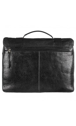 Кожаный черный мужской портфель TONY BELLUCCI - 5089-893
