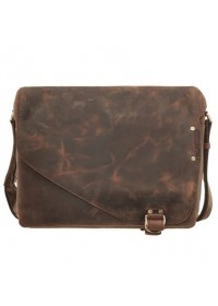 Удобная сумка на плечо из натуральной винтажной кожи TONY BELLUCCI - 5092-07