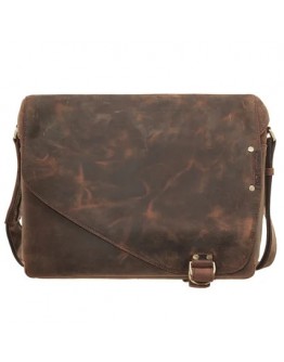 Удобная сумка на плечо из натуральной винтажной кожи TONY BELLUCCI - 5092-07