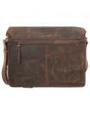 Фотография Удобная сумка на плечо из натуральной винтажной кожи TONY BELLUCCI - 5092-07