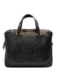 Кожаный черный мужской портфель TONY BELLUCCI - 5095-893