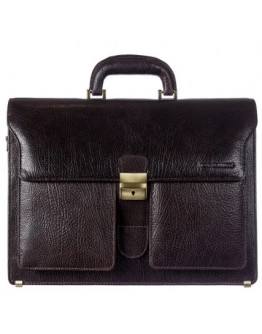 Коричневый кожаный мужской портфель TONY BELLUCCI - 5115-886