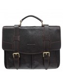 Фотография Кожаный коричневый мужской портфель TONY BELLUCCI - 5123-886