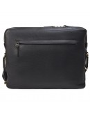 Фотография Кожаная черная мужская деловая сумка на плечо TONY BELLUCCI - 5144-101