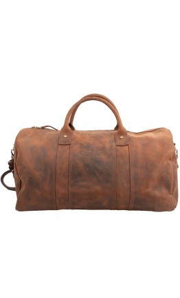 Винтажная коричневая кожаная дорожная сумка TONY BELLUCCI 5146-07